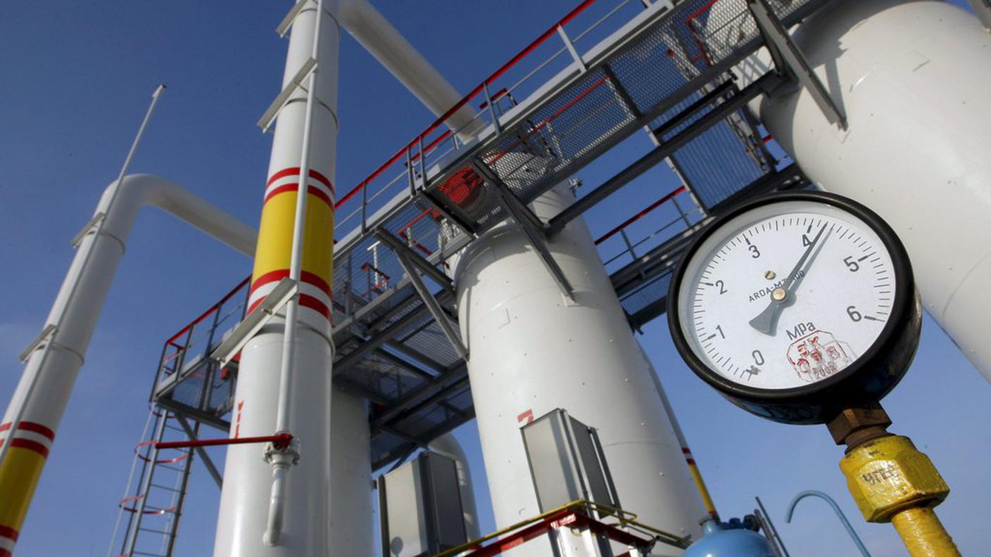 Il terminale di un gasdotto a 130 chilometri da Kiev