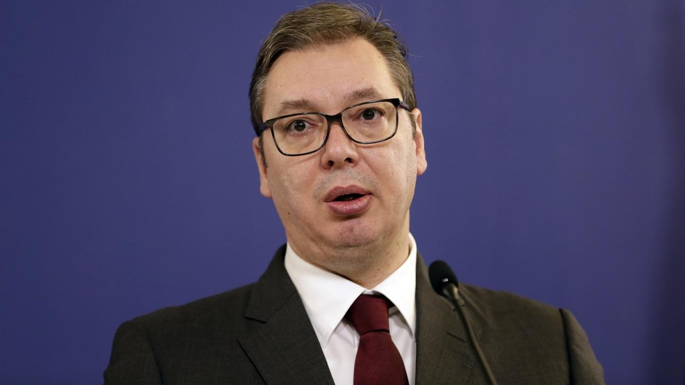 Il presidente Vucic ha parlato mercoledì con esponenti della popolazione serba in Kosovo