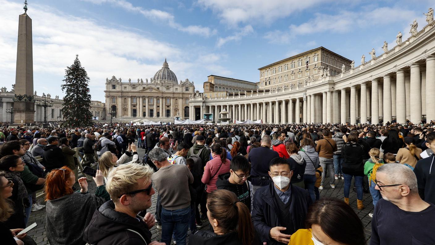 Quarantamila fedeli in Piazza