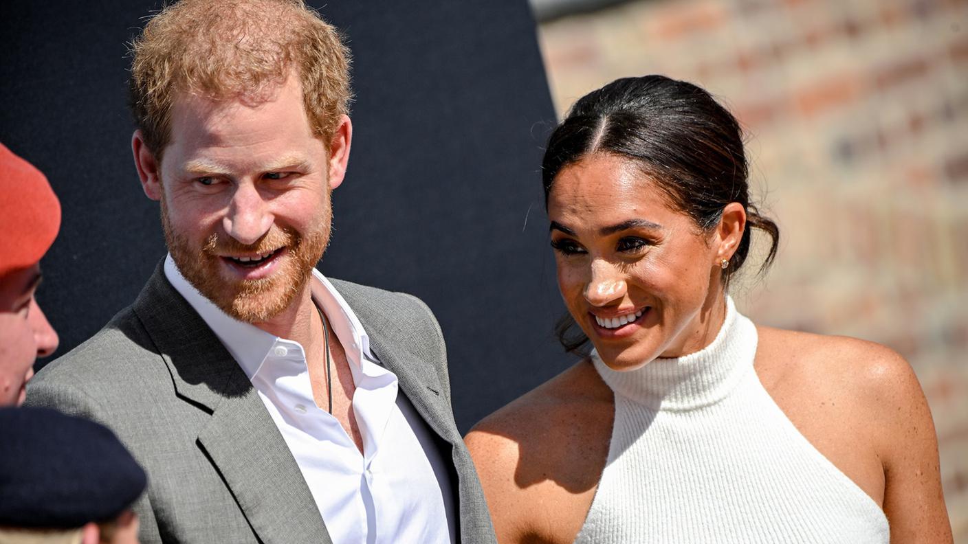 Il principe Harry e la moglie Meghan