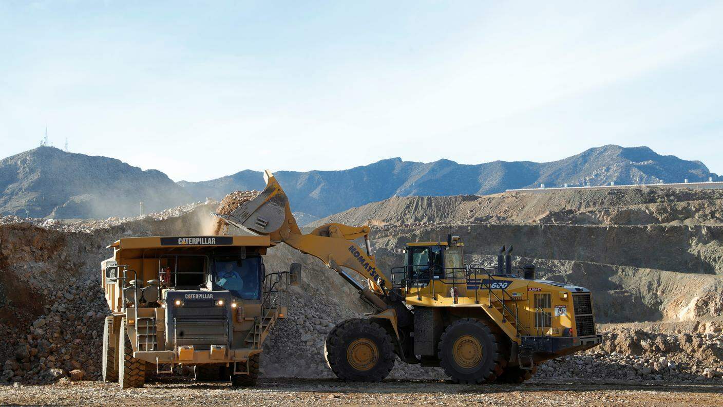 Negli Stati Uniti l'estrazione delle terre rare avviene nella miniera a cielo aperto di Mountain Pass, in California