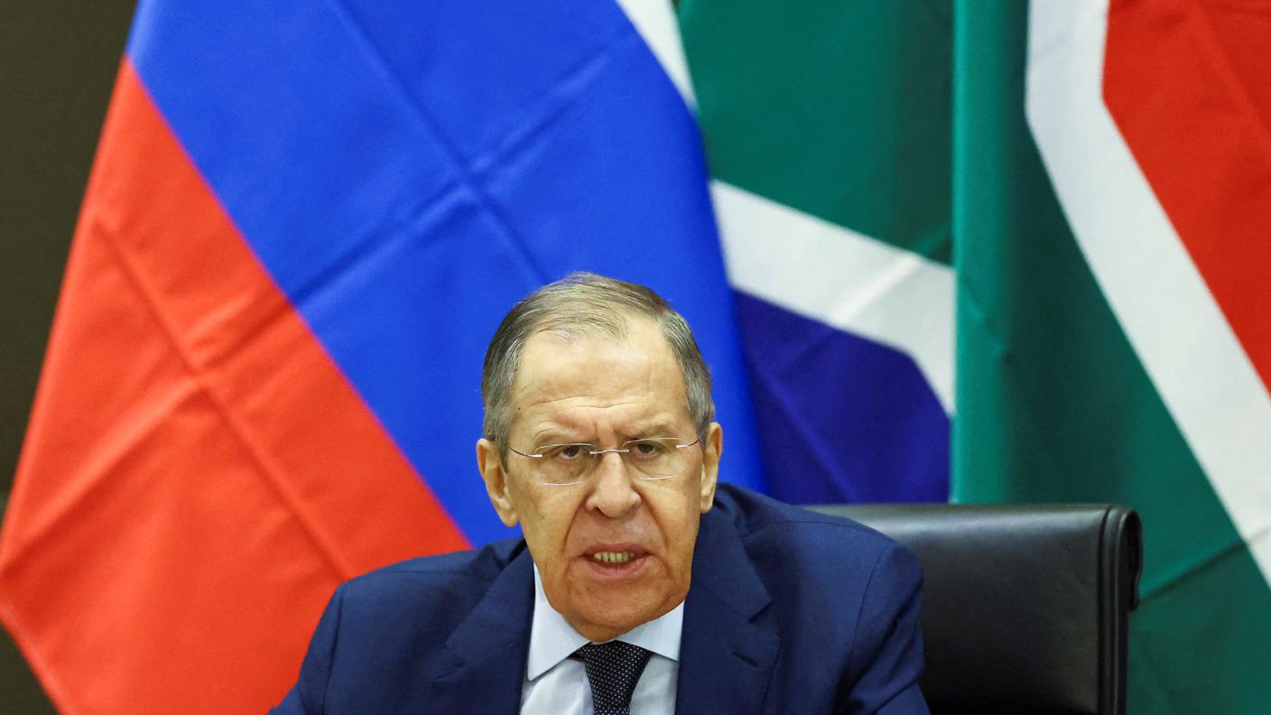 Il ministro degli esteri russo Lavrov è stato in visita ufficiale in Sudafrica lunedì scorso