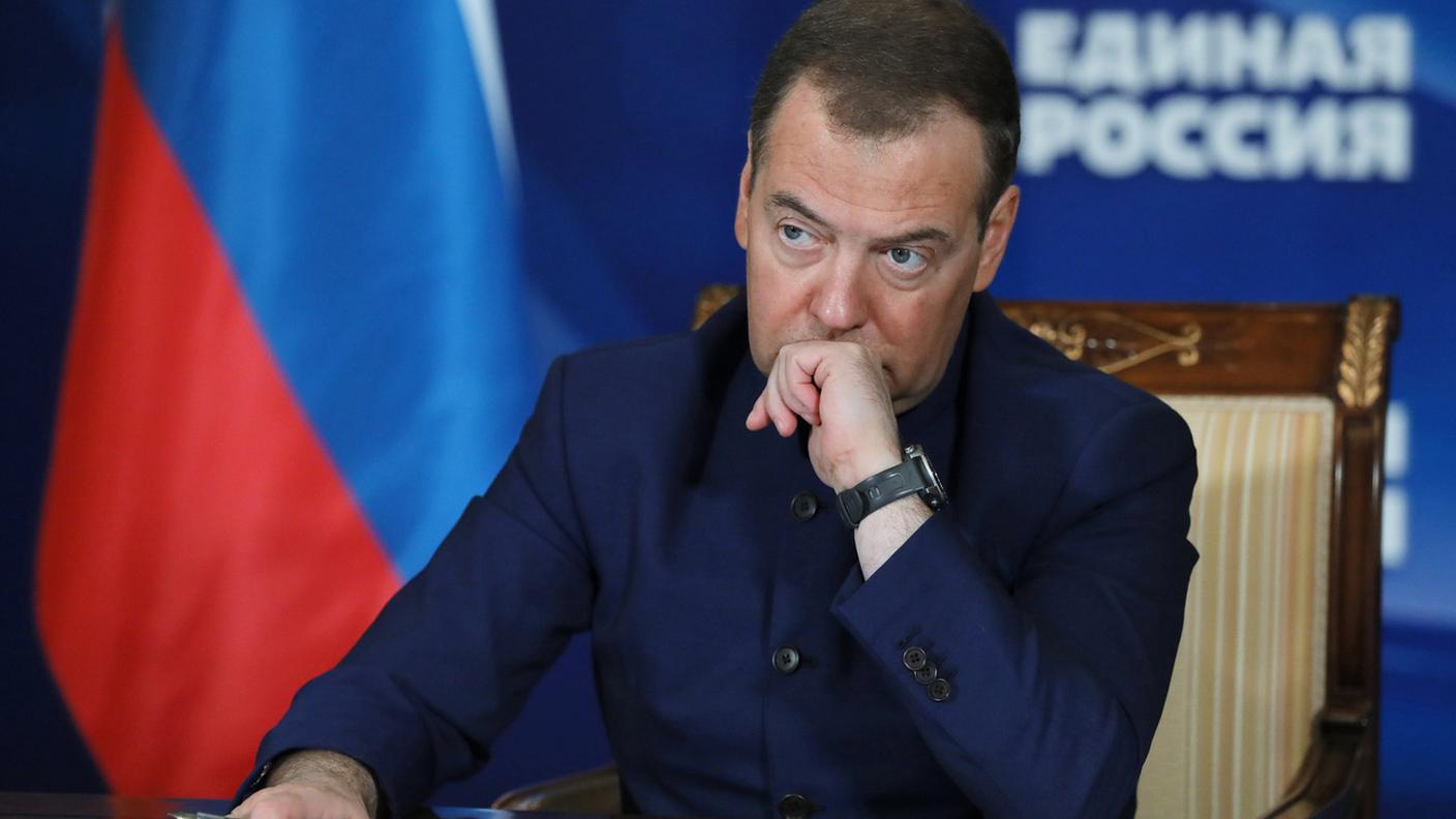 Il vicepresidente del consiglio di sicurezza russo Dimitri Medvedev