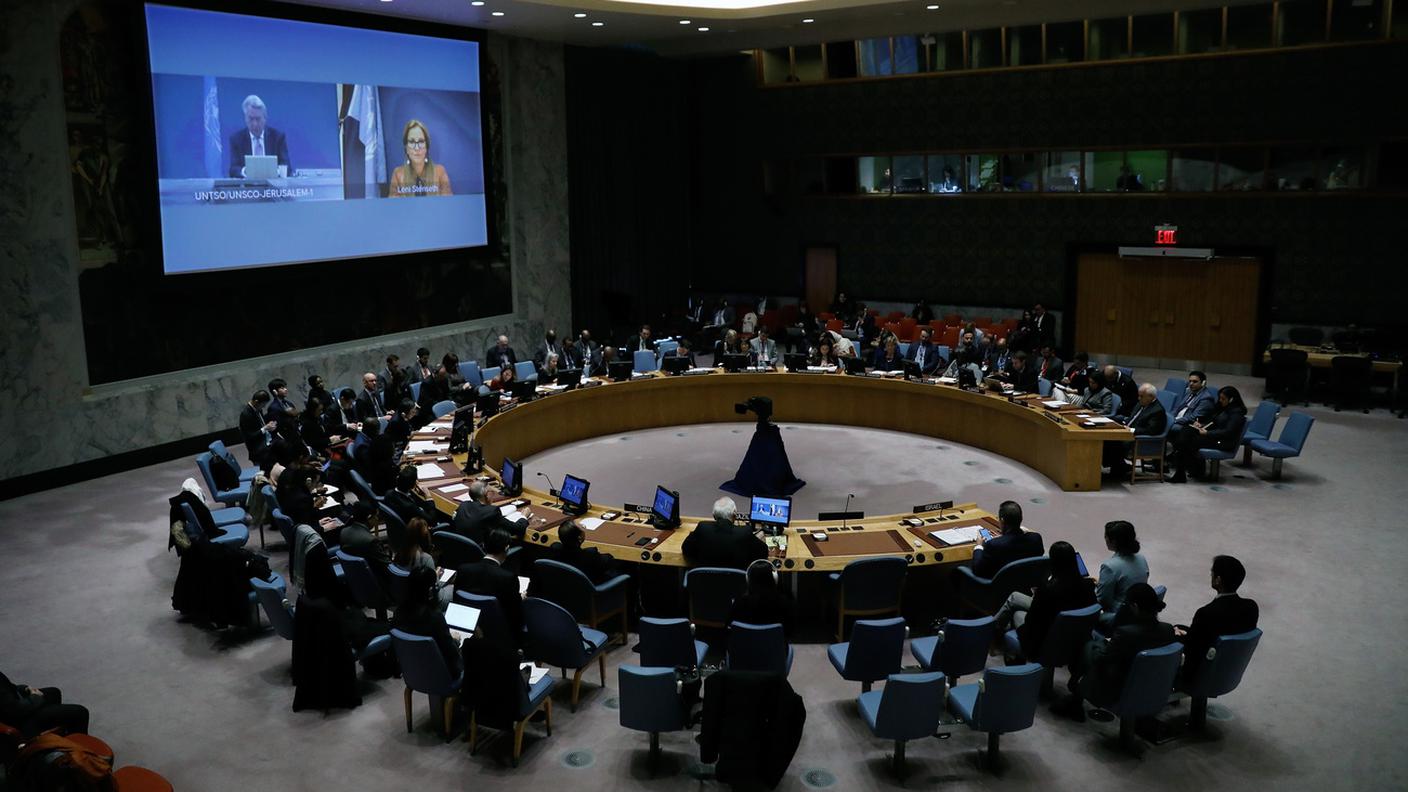 La riunione odierna del Consiglio di sicurezza delle Nazioni Unite a New York