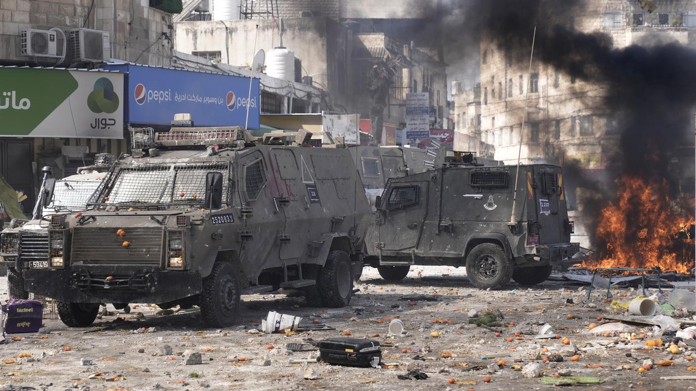 Battaglia nelle strade di Nablus