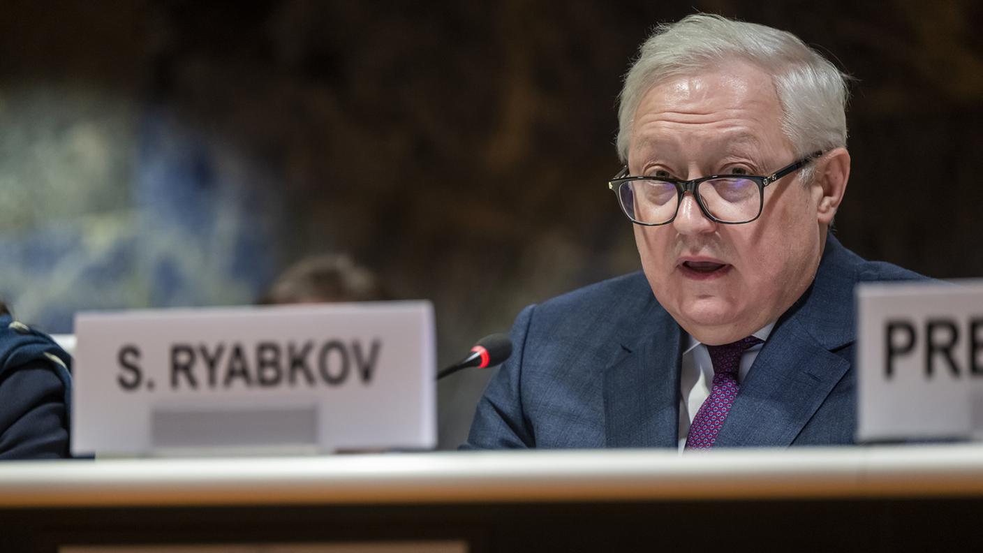 Il vice ministro degli Esteri russo, Serghei Ryabkov