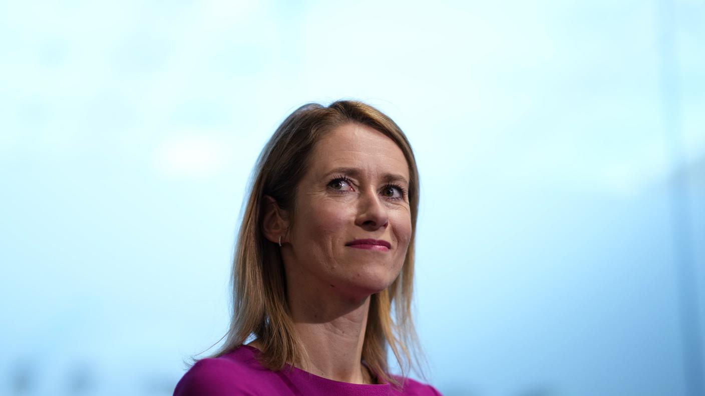 La premier Kaja Kallas