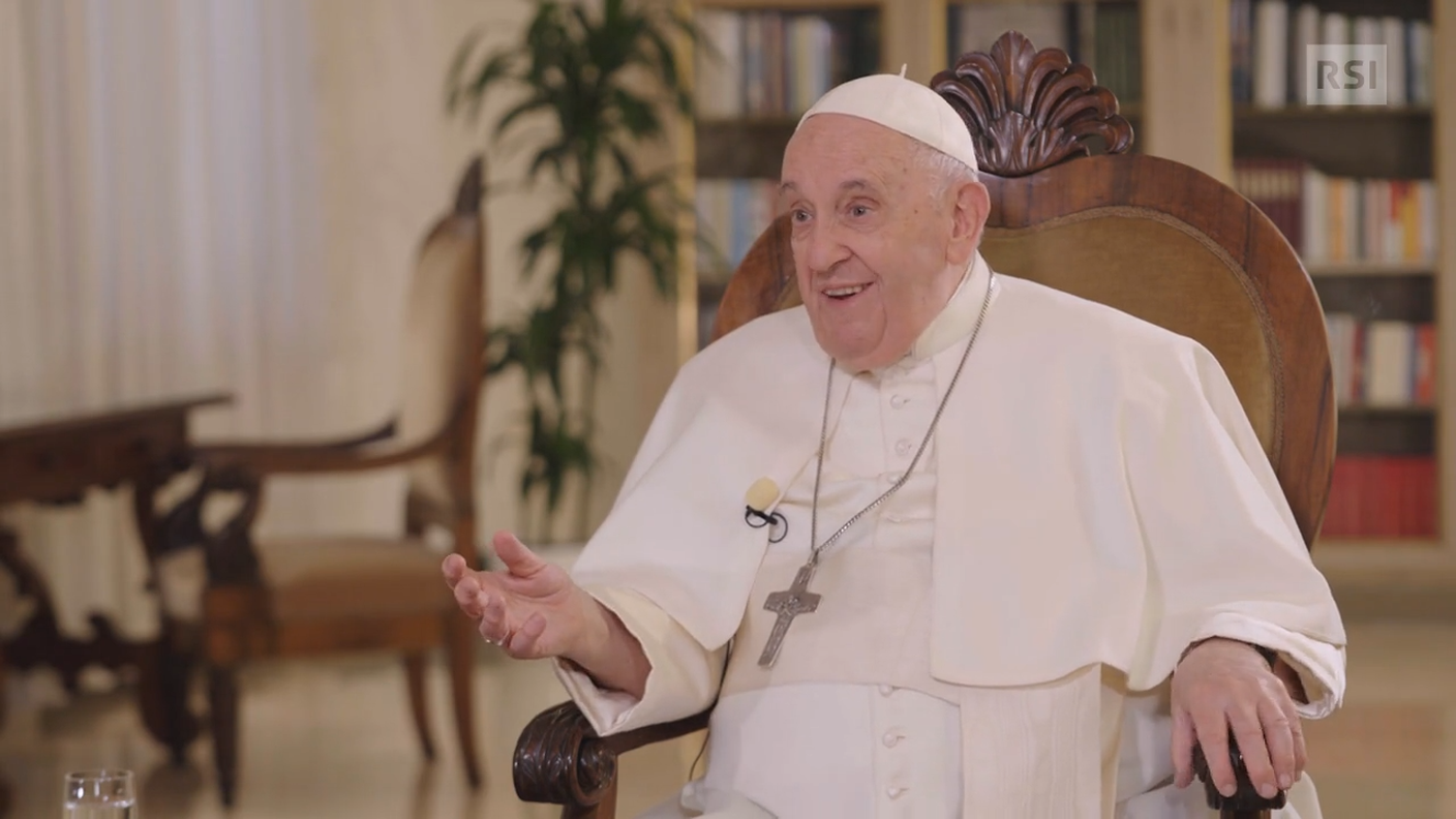 Papa Francesco nell'intervista RSI