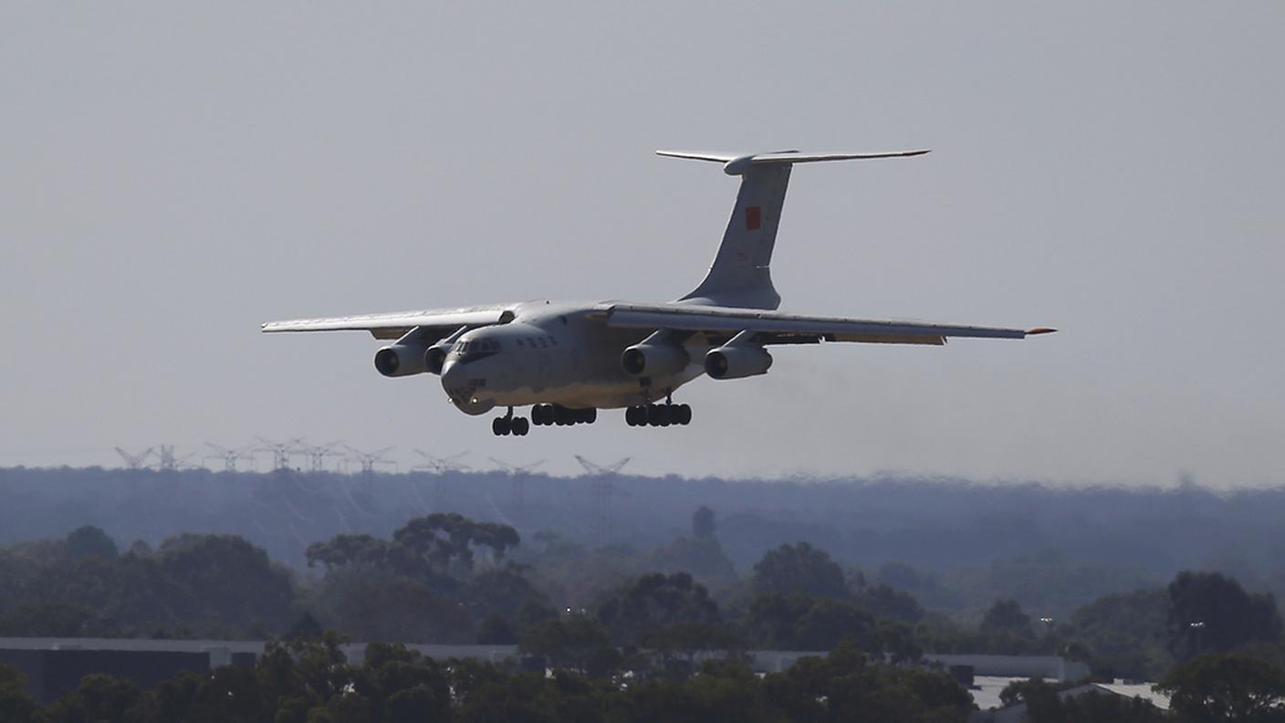 Un aereo cargo Ilyushin IL-76 simile a quello abbattuto a Lugansk