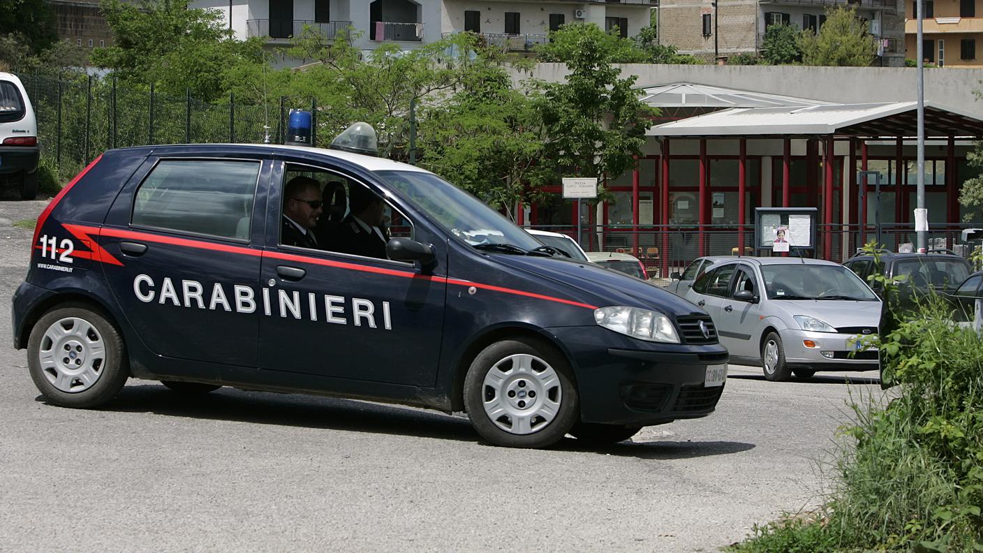 I carabinieri hanno avviato le indagini dopo il massacro