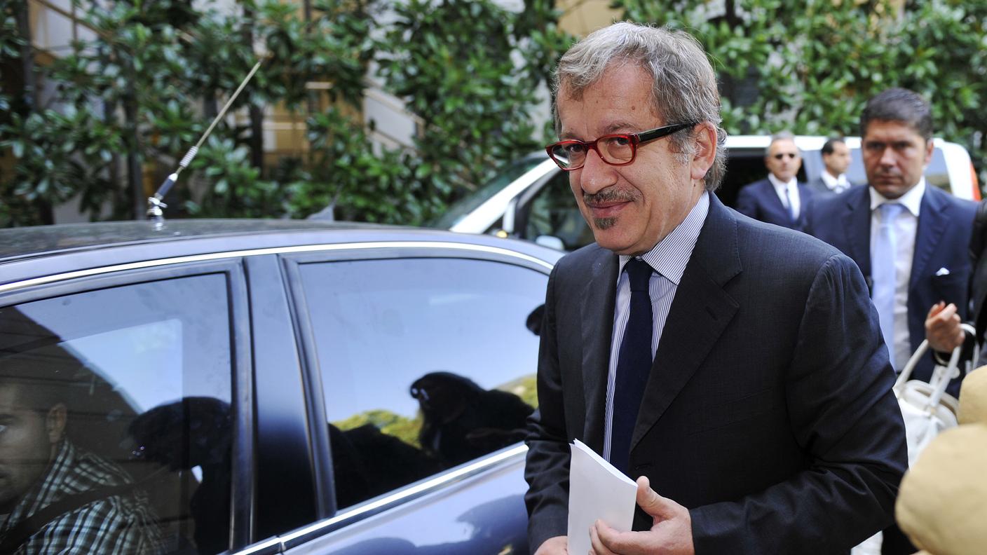 Il governatore della Lombardia, Roberto Maroni 