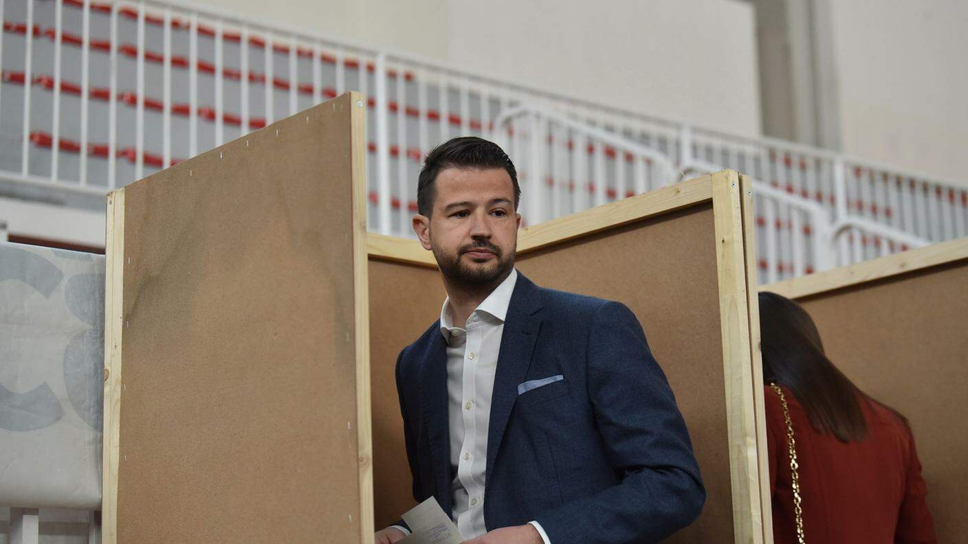Jakov Milatovic godrà al ballottaggio del sostegno del terzo classificato, Andrija Mandic