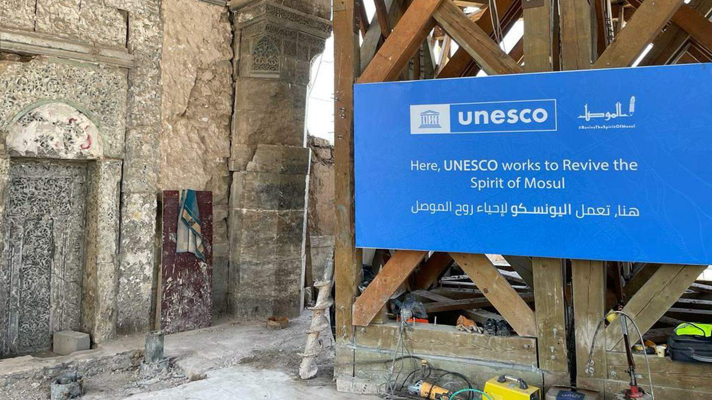 L’UNESCO sta restaurando il patrimonio artistico di Mosul