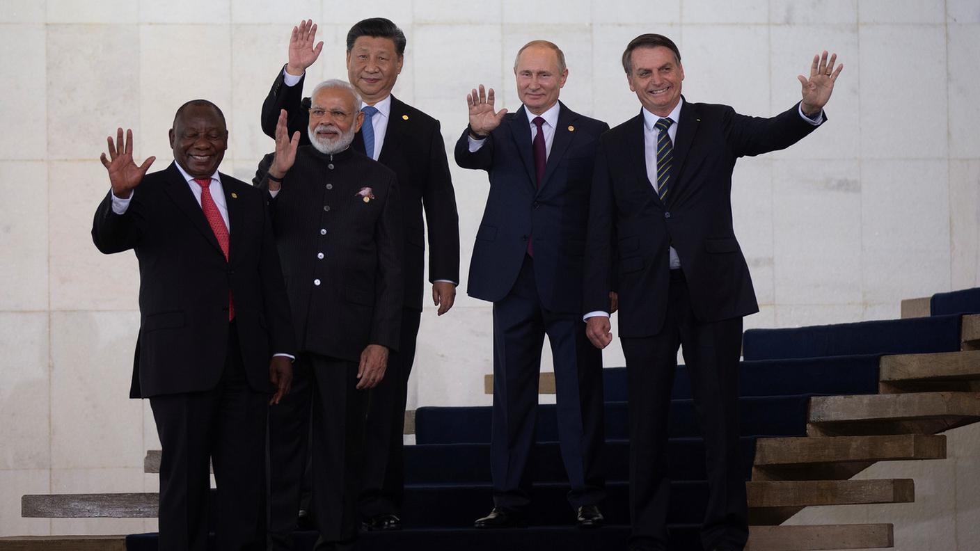 Il vertice del 2019 del BRICS che riunisce Brasile, Russia, India, Cina e Sudafrica