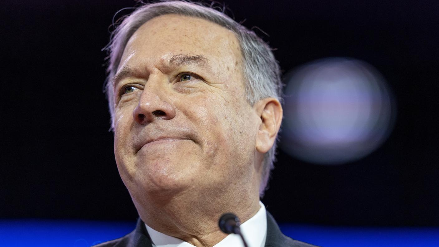 L'ex segretario di Stato Mike Pompeo