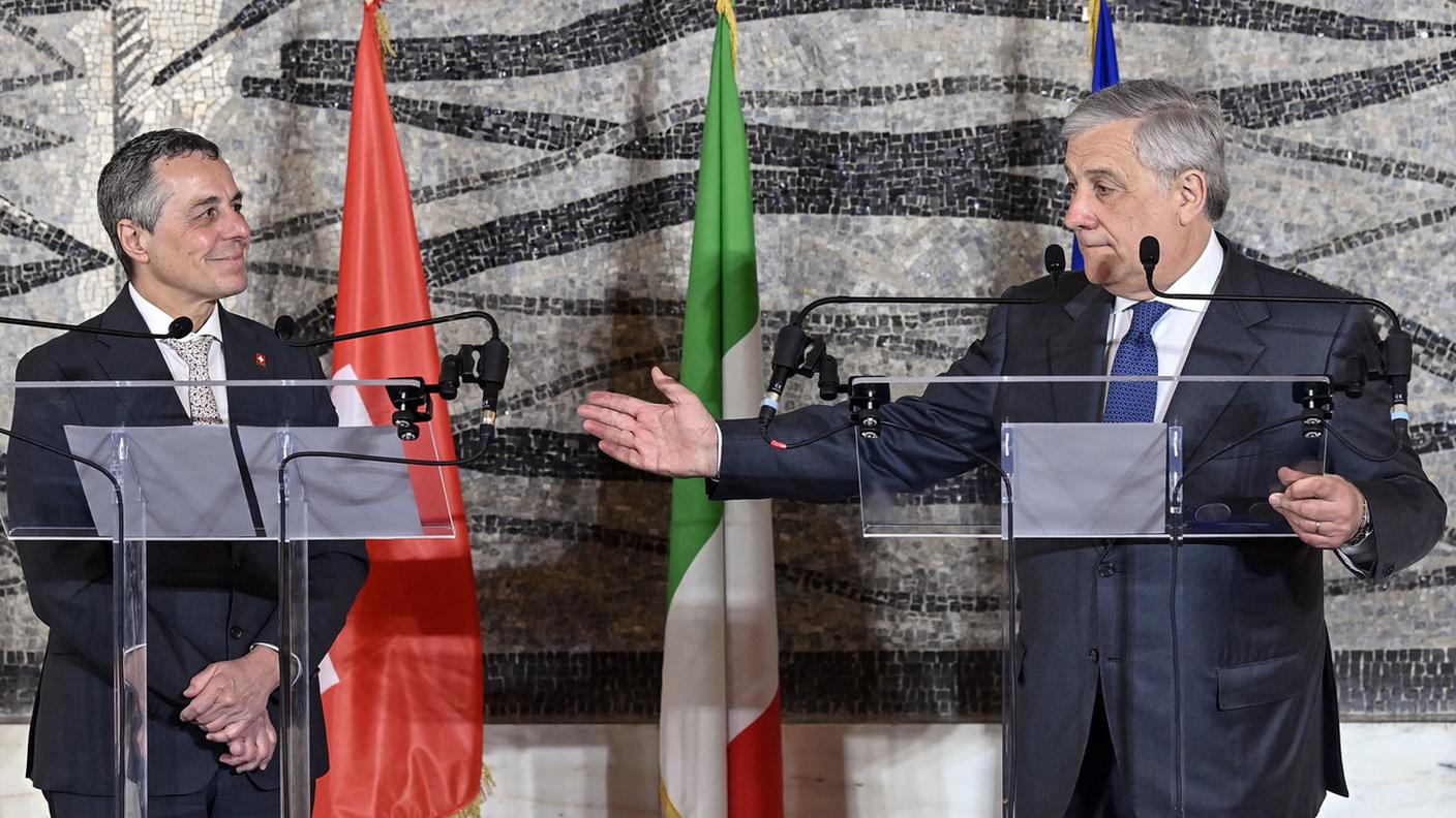 Ignazio Cassis e Antonio Tajani