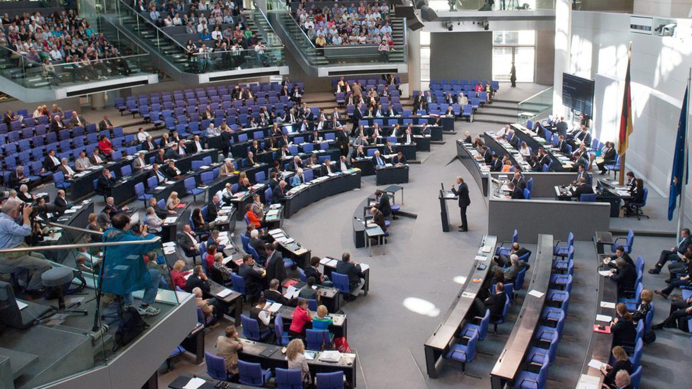 Il Bundestag ha accettato di finanziare le banche spagnole.