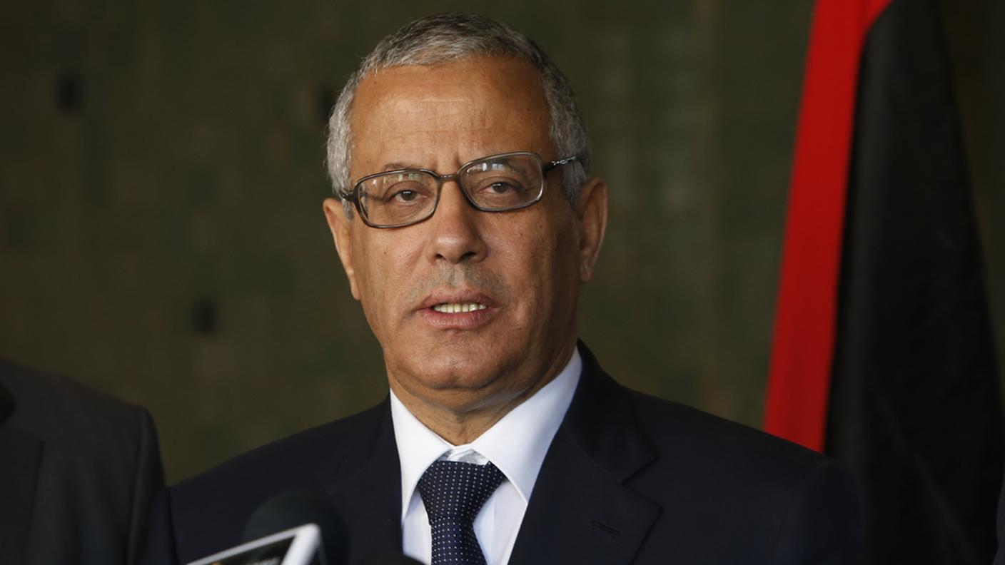 L'ex primo ministro libico Ali Zeidan