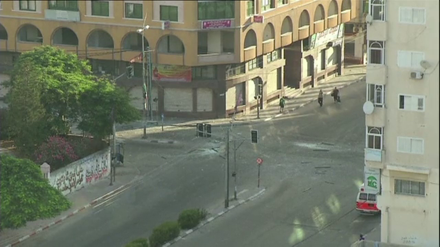 La mattinata di venerdì a Gaza