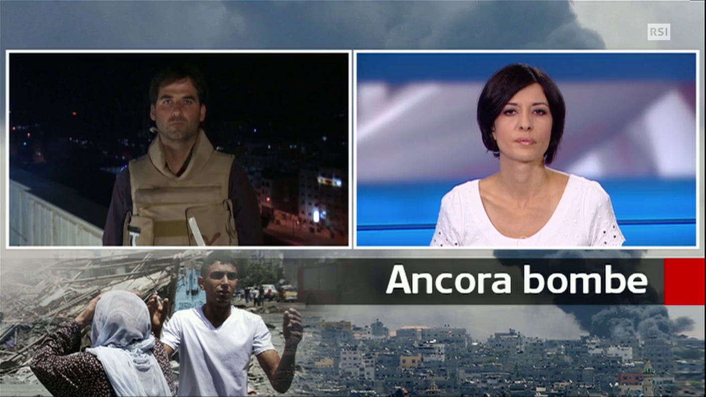 TG20 DEL 20.07.2014: "LA CORRISPONDENZA DA GAZA" DI GABRIELE BARBATI