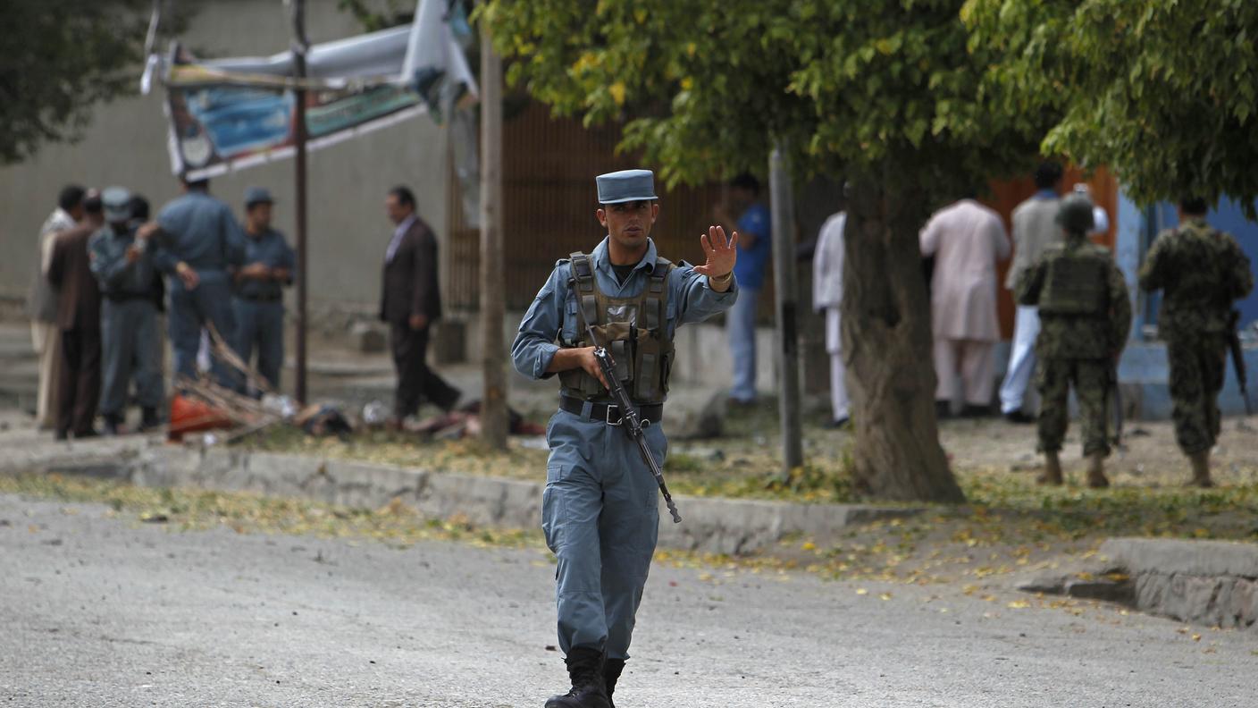 Un'immagine scattata questa mattina a Kabul
