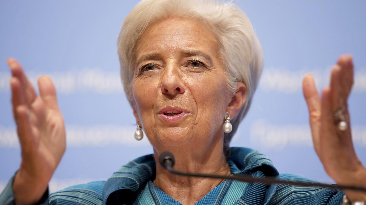 Lo ha dichiarato la direttrice dell'FMI Christine Lagarde