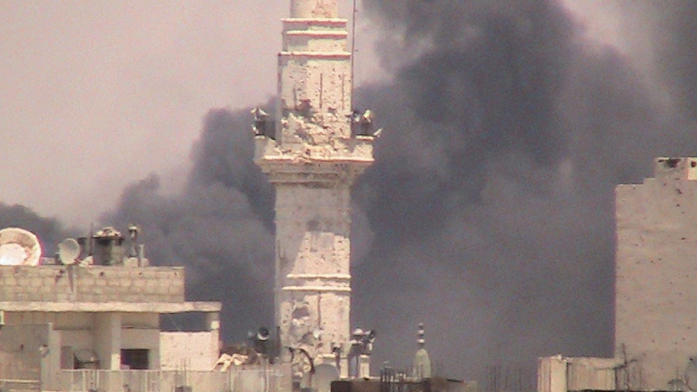 Anche su altre località, come Homs, continuano a piovere bombe