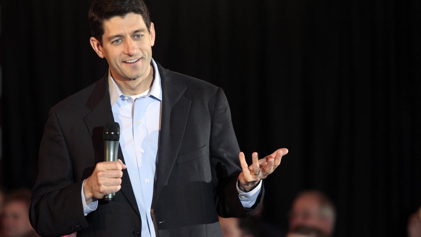 Paul Ryan sarà il candidato alla vicepresidenza americana
