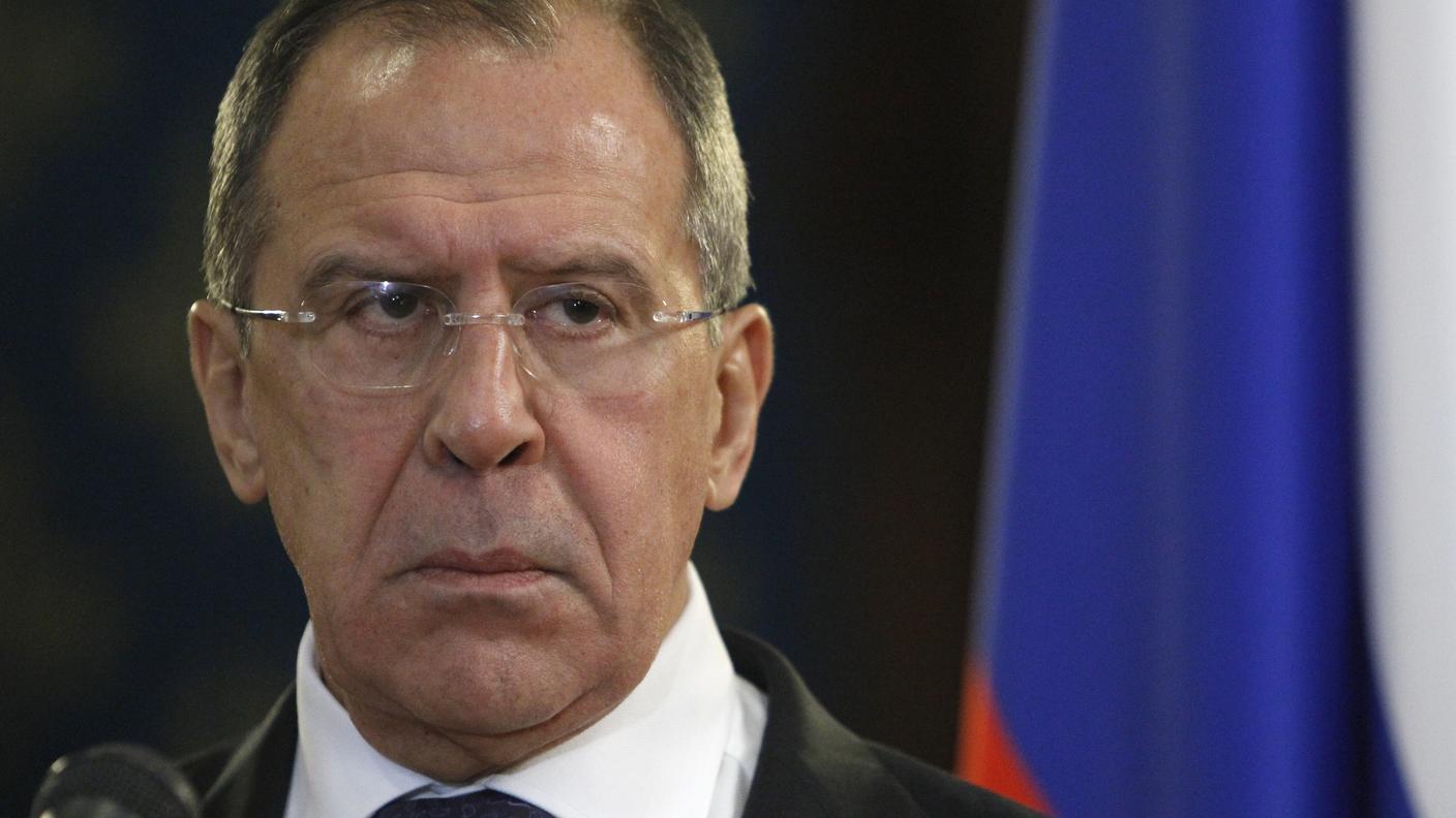 Il ministro russo degli esteri, Serghei Lavrov