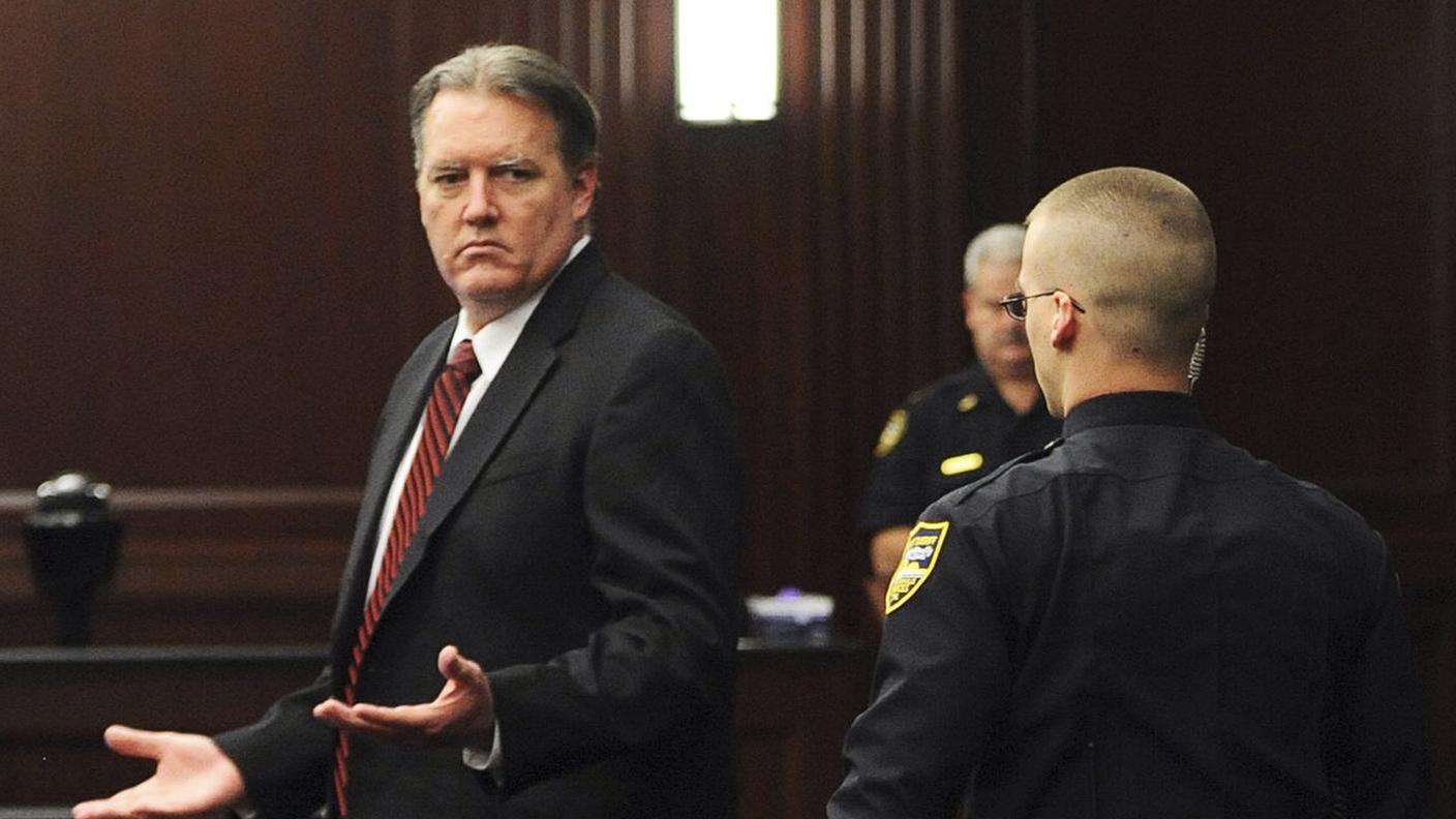 Pure il presunto assassino, Michael Dunn, è perplesso per l'esito del processo