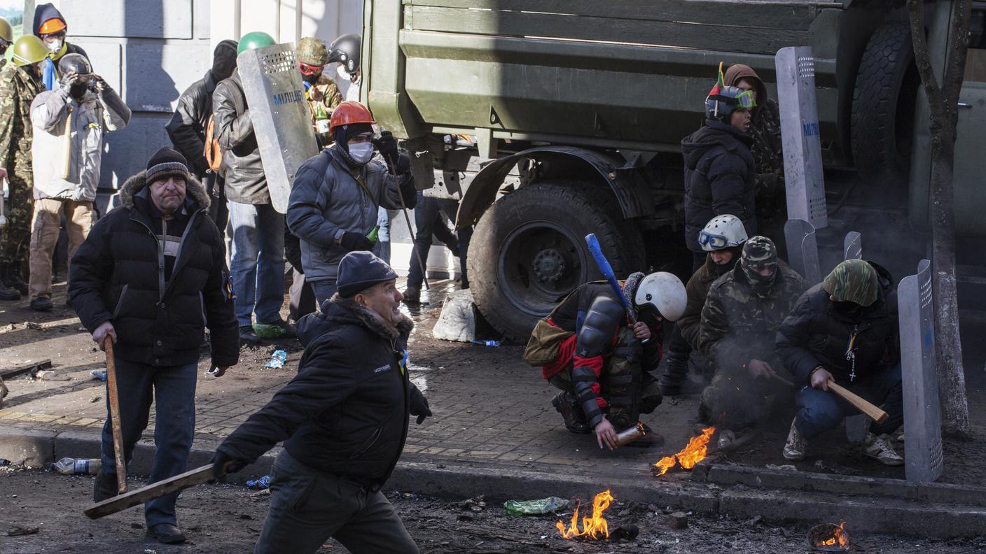 Violenze a Kiev