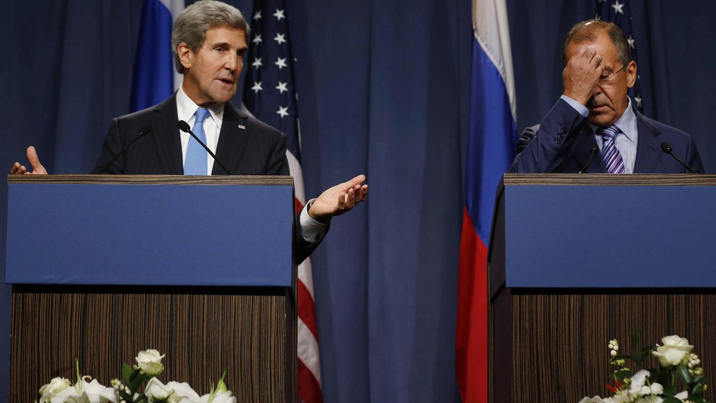 Kerry e Lavrov a Ginevra