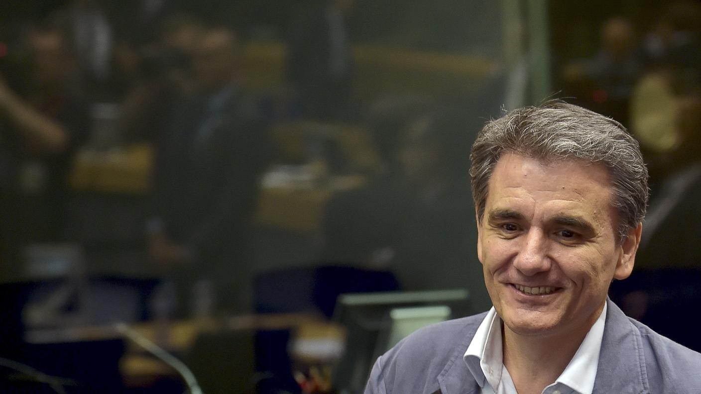 Il ministro greco delle finanze Euclid Tsakalotos