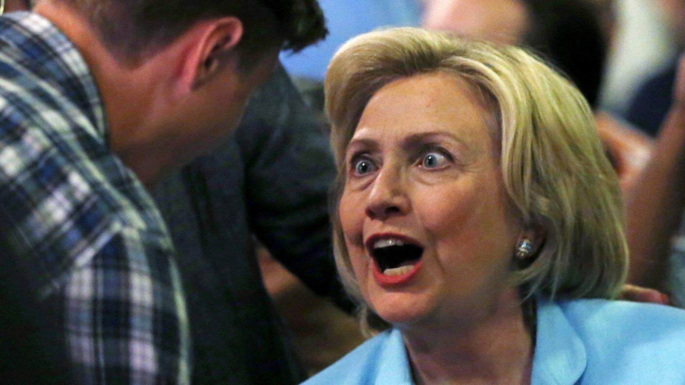Nonostante l'impegno per motivare i votanti la Clinton crolla nei sondaggi
