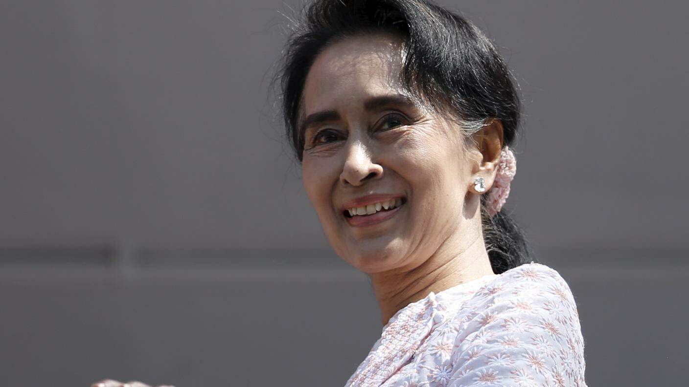 Aung San Suu Kyi può guardare fiduciosa al futuro del suo paese