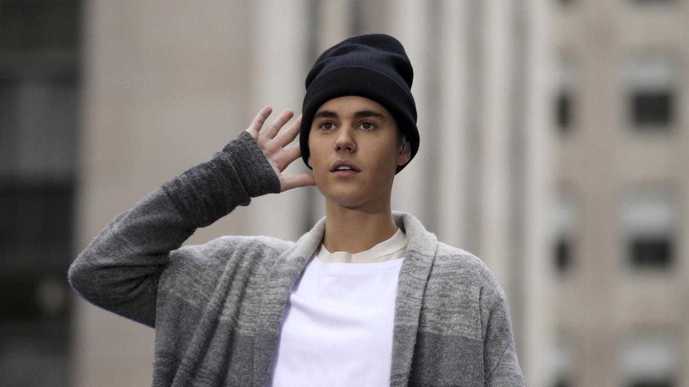 Bieber ha fatto il vuoto nelle classifiche inglesi e su Spotify