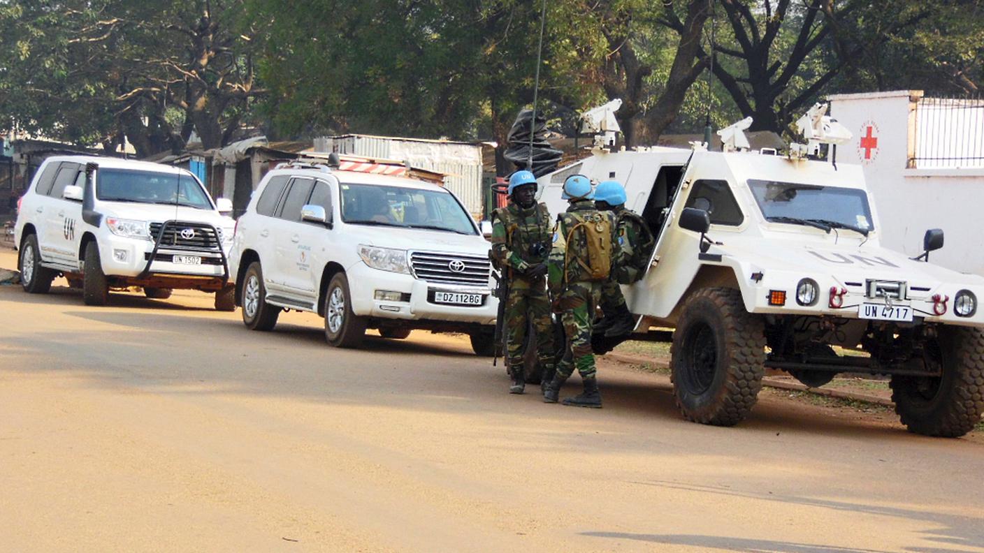Soldati dell'ONU nella Repubblica Centrafricana