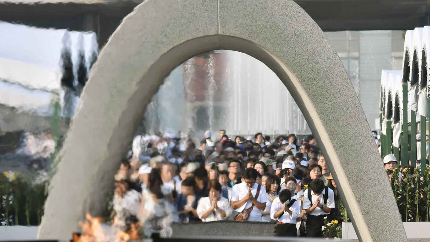 Hiroshima, preghiere e raccoglimento per l'anniversario 