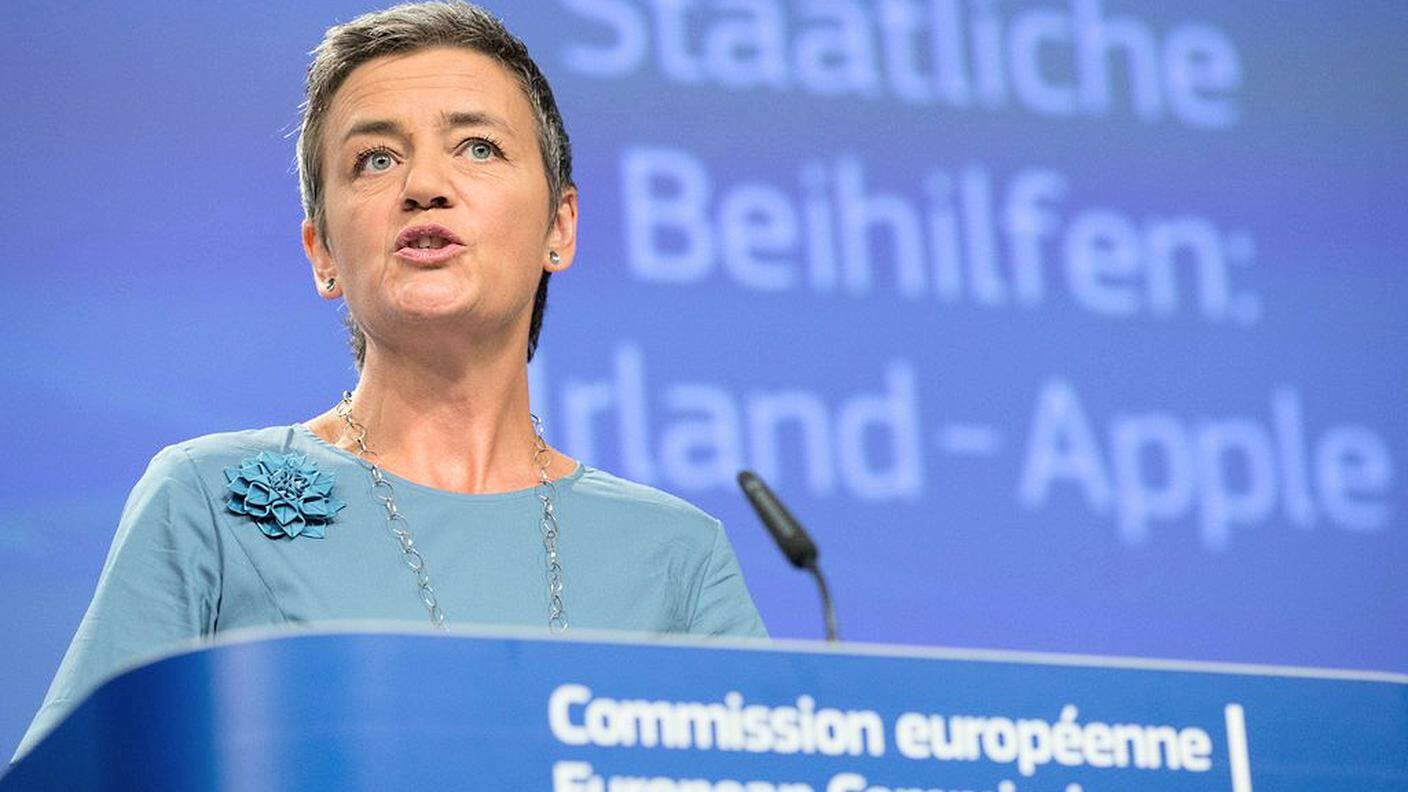 L'annuncio di Margrethe Vestager della Commissione europea