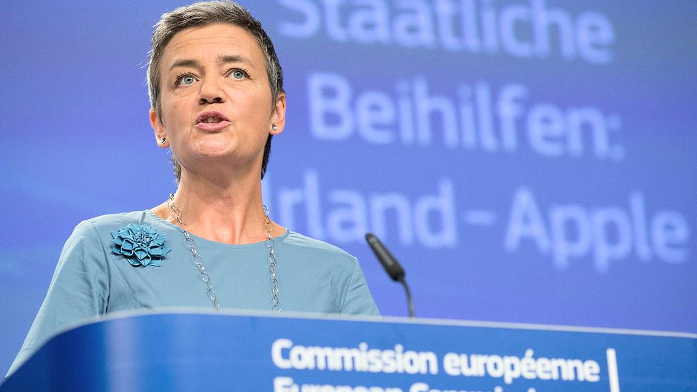 L'annuncio di Margrethe Vestager della Commissione europea