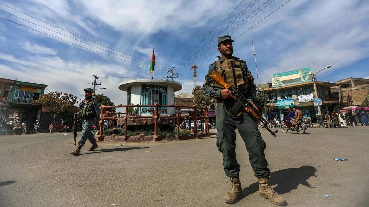 Un posto di blocco nella zona di Herat