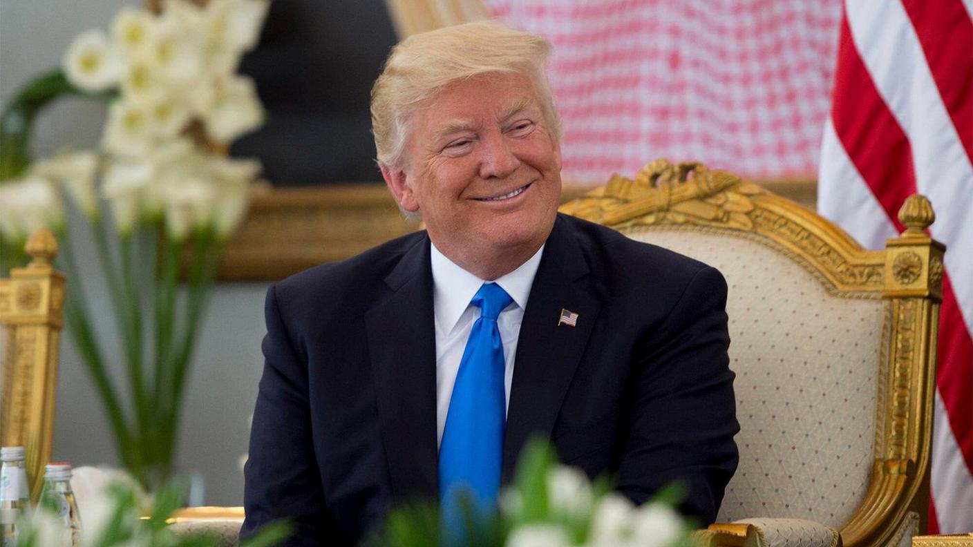 Trump a Riyadh, tappa d’esordio del suo primo viaggio all'estero in qualità di presidente