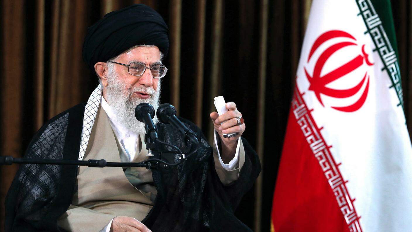 L’ayatollah Ali Khamenei, guida suprema dell'Iran