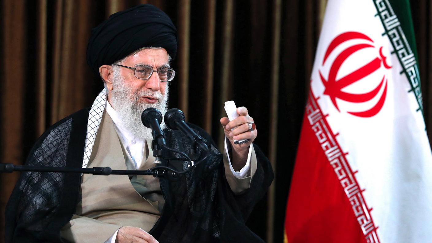 L’ayatollah Ali Khamenei, guida suprema dell'Iran