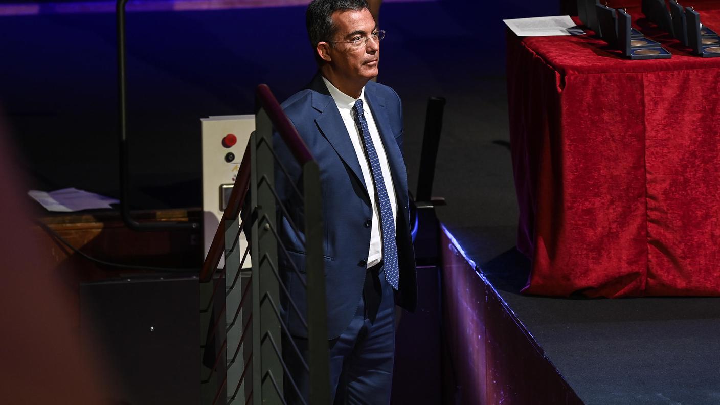 Il giornalista italiano Giovanni Floris