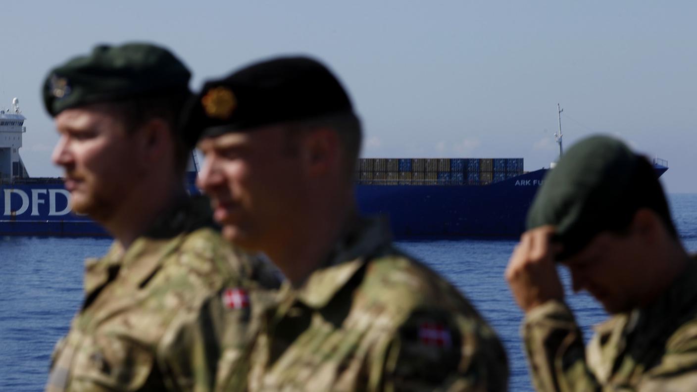 Dopo molti rinnvii, la nave danese ha lasciato Latakia