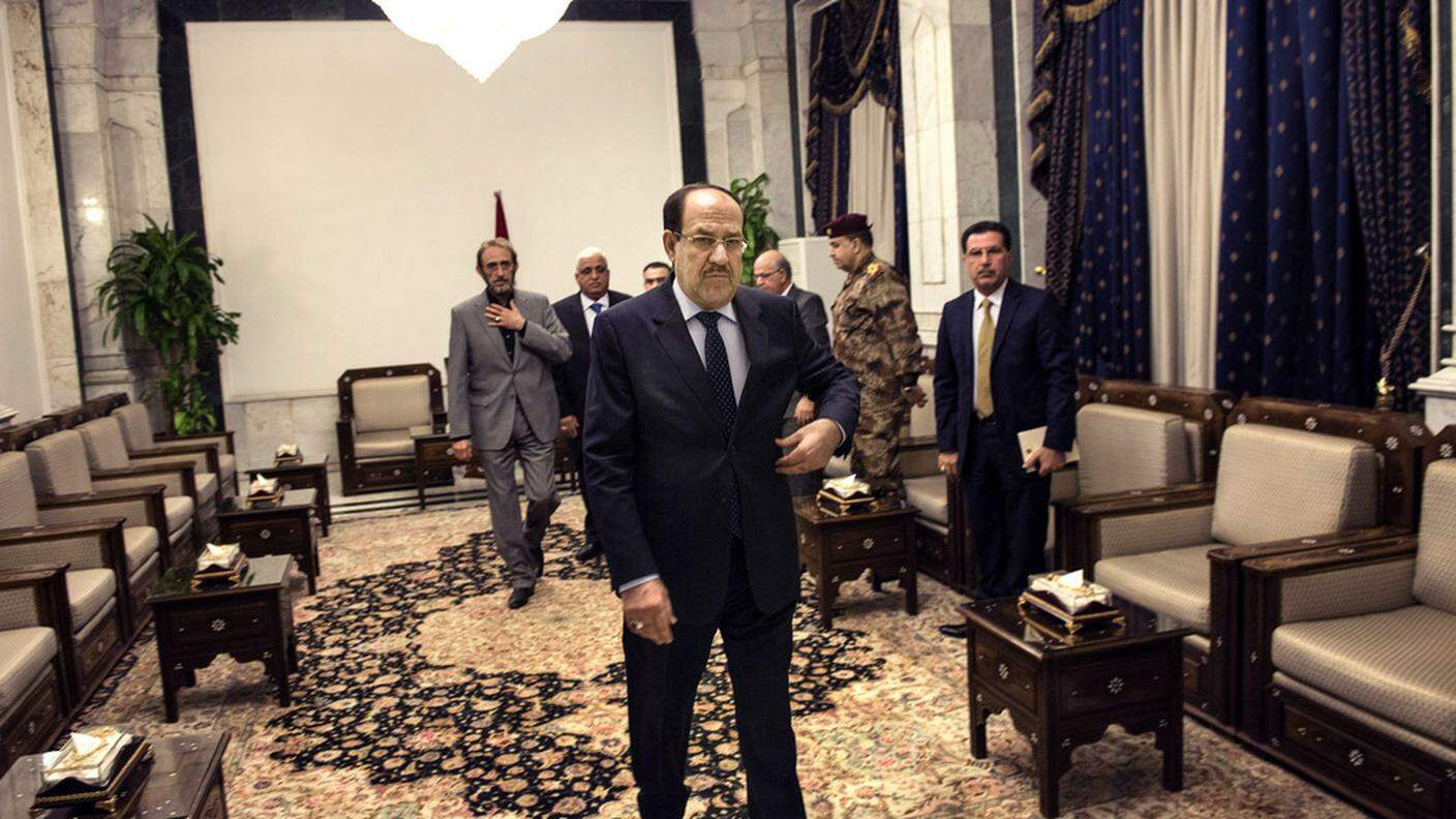 Il primo ministro iracheno Nuri al Maliki 