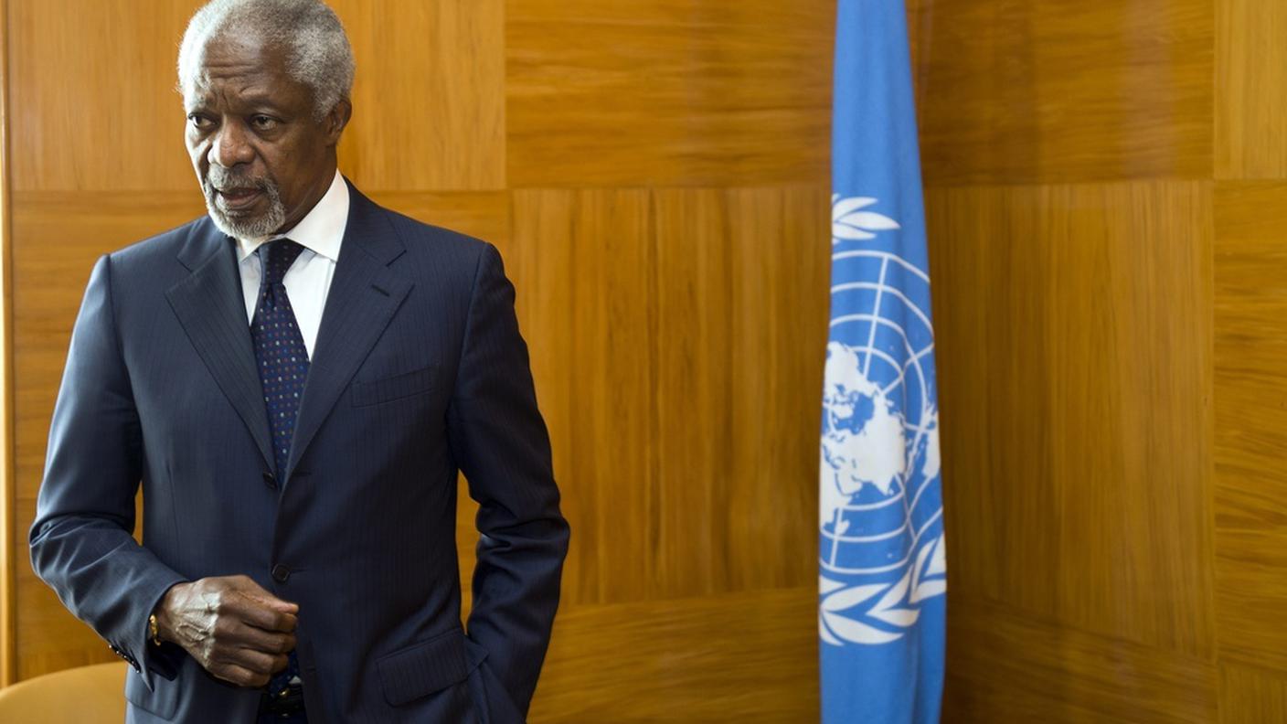 Il difficle lavoro di Kofi Annan continua