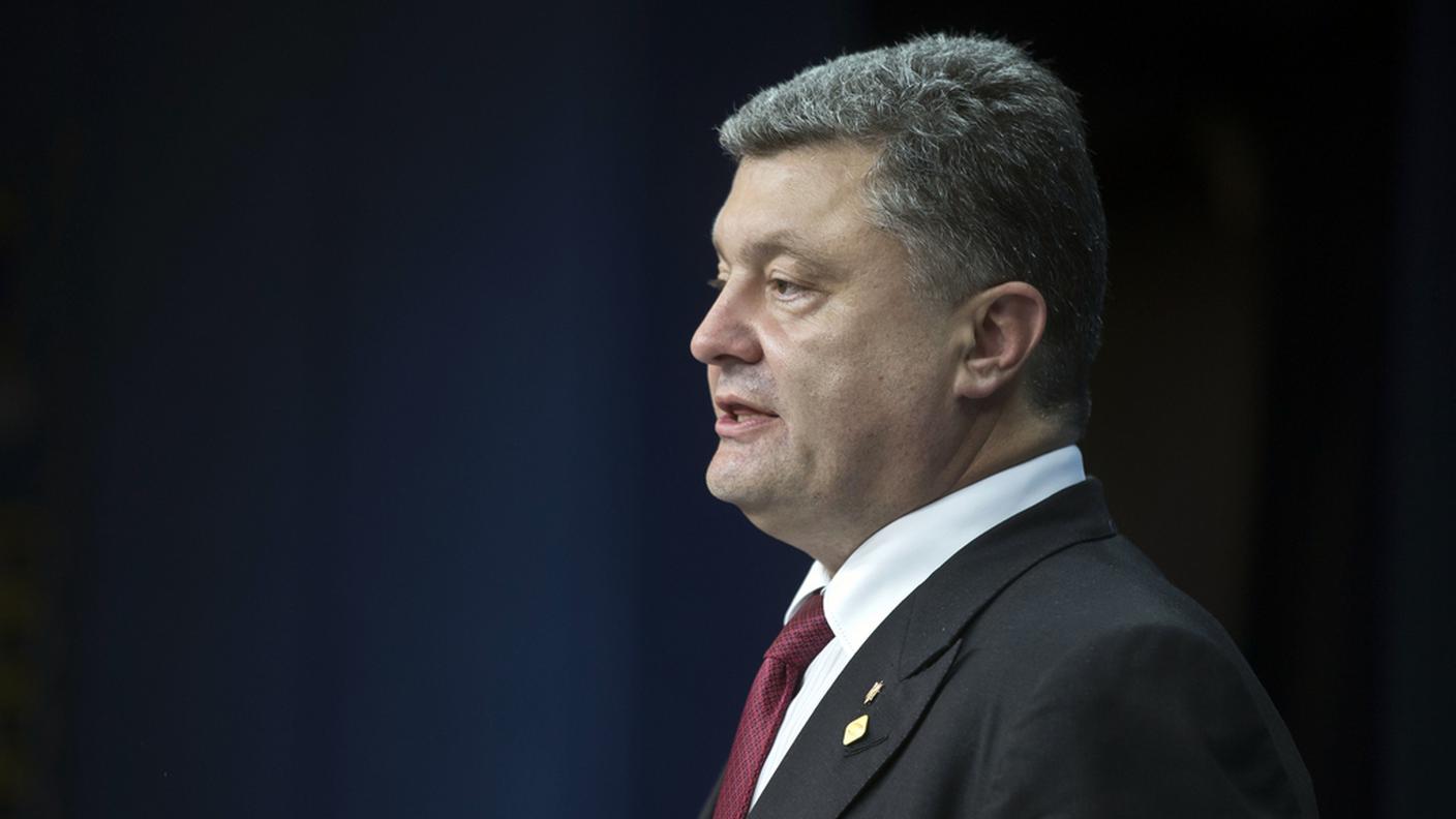 Il presidente ucraino Petro Poroshenko