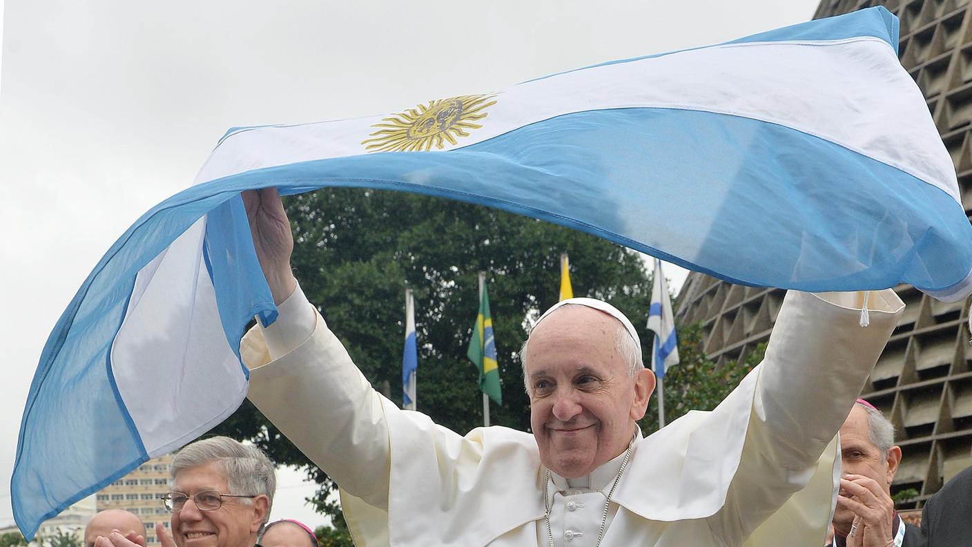 Il papa non fa mistero della sua fede calcistica